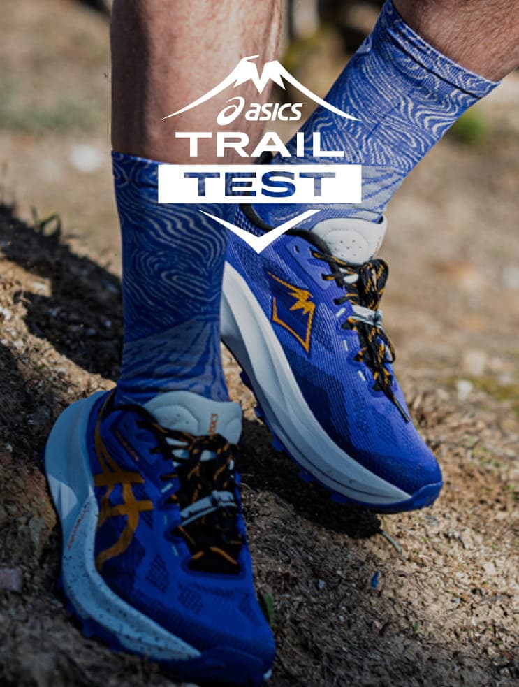 Zapatillas Asics para probar durante la carrera